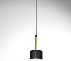 Lampadario su corda ARENA 1xGX53/11W/230V nero/oro
