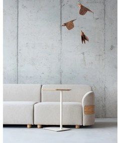 Tavolo portaoggetti in metallo 42x34,6 cm Loop - Gazzda