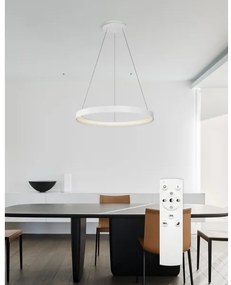 Top Light-Lampadario a sospensione con filo LED dimmerabile ORBIT LED/40W/230V 3000-6500K diametro 50 cm white+TC