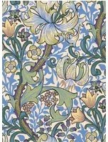 House of Hackney Carta da parati Golden Lily - Sky