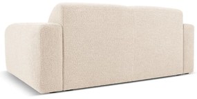 Divano in tessuto bouclé beige 170 cm Molino - Micadoni Home