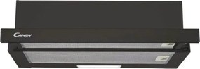 Cappa da cucina Candy CBT625/2B/1 332.1m3/h classe B Nero [CBT625/2B/1]
