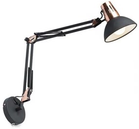 RED - Design Rendl - R12651 - Lampada da muro ANTE 1xE27/28W/230V nera