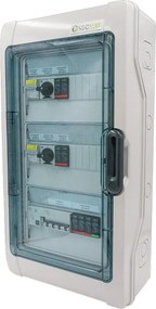 Quadro elettrico preassemblato cablato per fotovoltaico UBT2102L 2 stringhe AC/DC 6/10kW IP65 2 stringhe