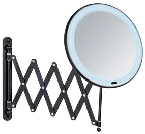 WENKO 25524100 - Specchio BARONA 20x34 cm nero