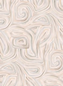 Cole & Son Carta da parati Kawakubo - Soft Apricot