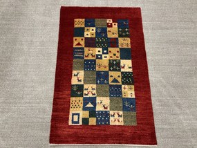 Gabbeh Tappeto 130 x 80 (Iran) Annodato A Mano