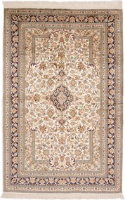 Cashmere Silk Tappeto orientale 130 x 190 (Indian) Annodato A Mano