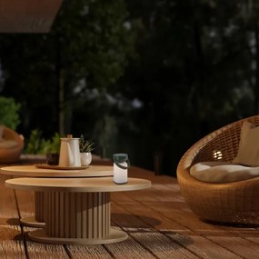 Rabalux 77144-LED Dimmerabile ricaricabile touch per esterni lampada da tavolo FUNES LED/3W/5V IP44 verde