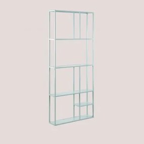 Mensola da parete modulare in acciaio (80 cm) Thura Verde Abete - Sklum