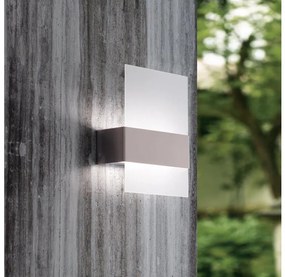 Eglo 93438 - Lampada da esterno a LED NADELA 2xLED/2,5W/230V IP44