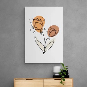 Quadro su tela – Fiore minimalista No3