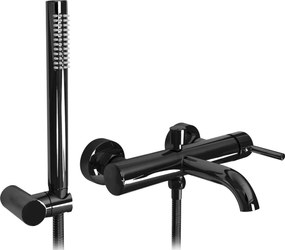 Rubinetto da vasca Rea Lungo Black metallic