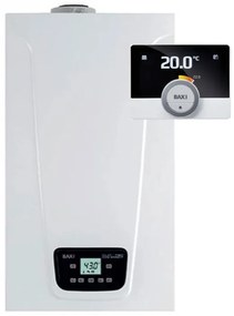Caldaia a Condensazione Baxi DuoTec Compact E 24 Mago Metano/Gpl con Kit Scarico Fumi
