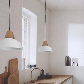 Lampadario Natura Kon verde paralume verde E27 Ø50cm LUMICOM