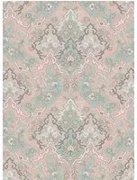 Cole & Son Carta da parati Pushkin - Plaster Pink & Green