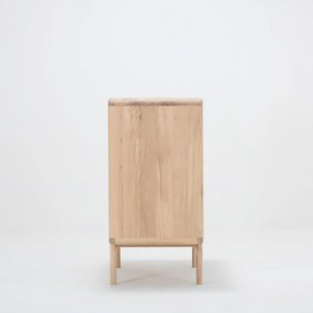 Cassettiera in rovere massiccio con 3 cassetti Fawn - Gazzda