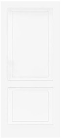Anta per porta scorrevole Clew in legno  bianco L 92.5 x H 211.5 cm reversibile