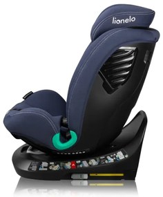 Lionelo -Seggiolino auto con base girevole BASTIAAN ONE i-Size 40-150 cm Blu Navy