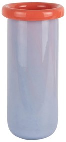 Vaso viola in vetro (altezza totale 30,5 cm) Plegado – PT LIVING