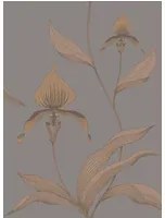 Cole & Son Carta da parati Orchid - Bronze on Slate