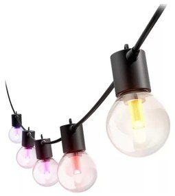 Philips -LED RGBW Prolunga dimmerabile per catena luminosa da esterno Hue FESTAVIA 10xLED 7m IP65