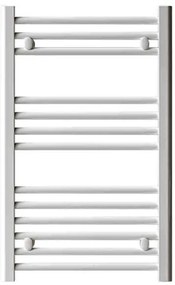 Termoarredo bianco Lazzarini 803x450 mm interasse 40 cm in acciaio