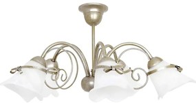 Lampadario a sospensione con supporto rigido KOKARDA 5xE14/60W/230V