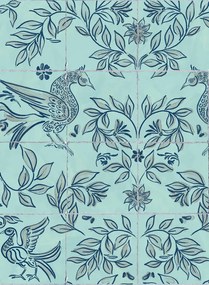 Coordonne Carta da parati Ceramica - Aqua
