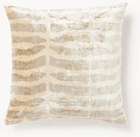 Copricuscino in viscosa con motivo jacquard Dejan