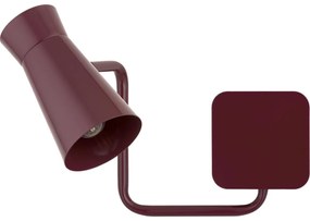 Argon 8881 - Applique da parete LORD 1xE14/7W/230V bordeaux