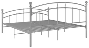 Giroletto grigio in metallo 200x200 cm