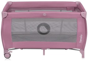 Lionelo - Lettino da viaggio STEFI PLUS Rosa Magnolia