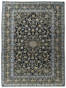 Kashan Tappeto persiano 220 x 300 Blu (Iran) Annodato A Mano
