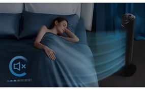 Aigostar - Ventilatore a torre 45W/230V nero