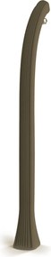 Doccia Solare da Esterno Giardino 26L Miscelatore e Lavapiedi Arkema New Happy Dove gray...