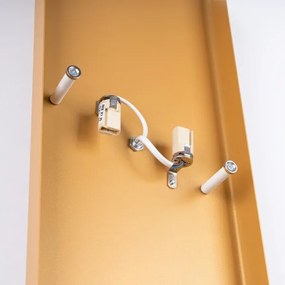 Sollux SL.1353 - Applique DURLIN 2xG9/8W/230V oro/bianco