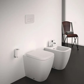 Ideal Standard I Life S coppia sanitari a pavimento Bidet e vaso Con Sedile chiusura Rallentata bianco T459501 T459401 T473701