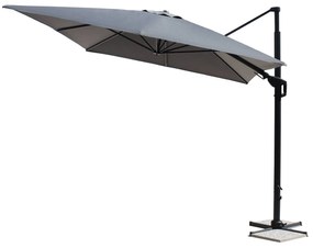SELKIES - ombrellone decentrato in alluminio 3 x 4 m