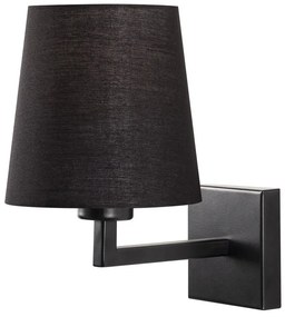 Lampada da parete nera ø 18 cm Profil – Opviq lights