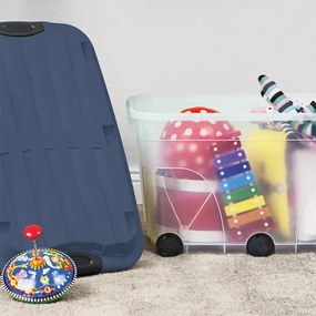 Scatola di plastica con coperchio Roller - Rotho