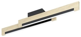 Eglo 901736-Plafoniera LED dimmerabile CAMACHO 2xLED/10W/230V nero/beige