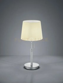 Lampada tavolo lyon  509100107 paralume bianco