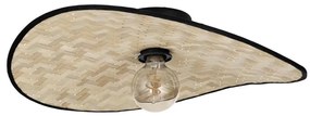 Eglo 44043 - Plafoniera MARYWELL 1xE27/40W/230V beige