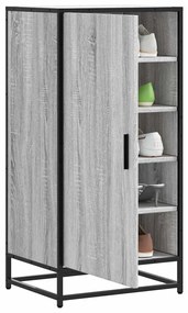 Scarpiera Grigio Sonoma 48x38x97,5 Cm İn Legno Multistrato /