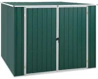 Capanno da Giardino Verde 195x198x159 cm in Acciaio Zincato cod mxl 65886