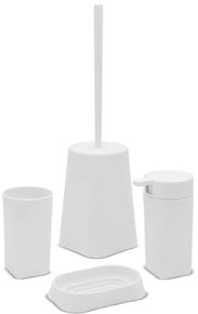 Set 4 Accessori D'Appoggio Feridras "Denver" Bianco