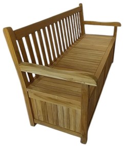 PALMIRA - panca contenitore in teak