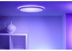 WiZ - Plafoniera LED RGB dimmerabile SUPERSLIM LED/32W/230V Wi-Fi bianco