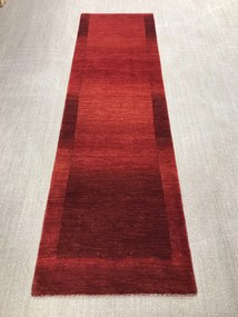 Loribaft Tappeto persiano 280x80 Rosso (Iran) Annodato A Mano